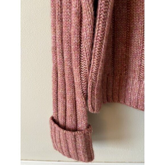 NWT ana A New Approach Size S Sweater Dusty Rose Soft Cable Knit - Picture 3 of 7